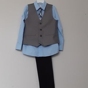 Boys 4pc vest set